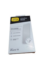 OtterBox Apple iPhone 15 Glass: Scratch-Resistant Cell Phone Screen Protector