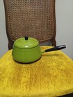 MCM Avocado Green Fondue Pot 1970s Vintage Retro — photo 2