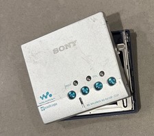Damaged Vintage Sony MZ-E810SP MD Mini Disc Silver Japan Import Portable Player