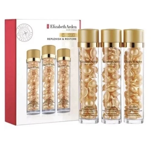 Elizabeth Arden Replenish and Restore Ceramide Capsules Women 90/ 1.41 oz SEALED