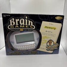 Radica Brain Games Handheld Memory Bible Book Set New in Box