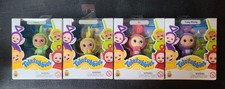 Lot Of 4 Mini TELETUBBIE Figures Po/Tinky Winky/Laa-Laa/Dipsy