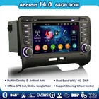 8 Core Android 14 DVD Car Stereo Bluetooth 5.0 Carplay Sat Nav DVD for AUDI TT MK2