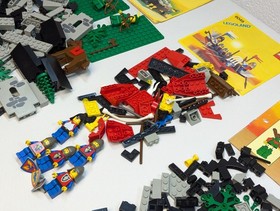 Lego Castle Lot Bundle Knights Knights 6066 6054 6049 Forestmen Forestman