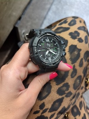 Casio G-Shock GW-A110-1A3ER GRAVITY MASTER Solar Funk Herrenuhr