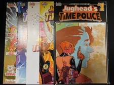 JUGHEAD'S TIME POLICE 1-5 B ARCHIE VARIANT COMIC SET COMPLETE GRACE 2019 VF+