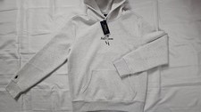 NEW POLO RALPH LAUREN MEN'S CLASSIC LONG SLEEVE LIGHT GREY HEATHER HOODIE SIZE L