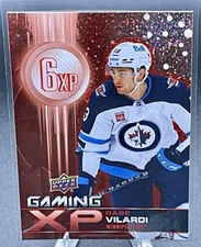 NHL 2024-25 Upper Deck Gabe Vilardi Gaming XP Speckled Parallel SP Winnipeg Jets