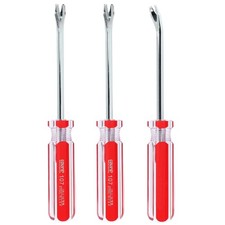 Uenhoy 3 Pcs Tack Lifter 3mm U-Tip Tack Puller Nail Staple Rivet Remover Scre...