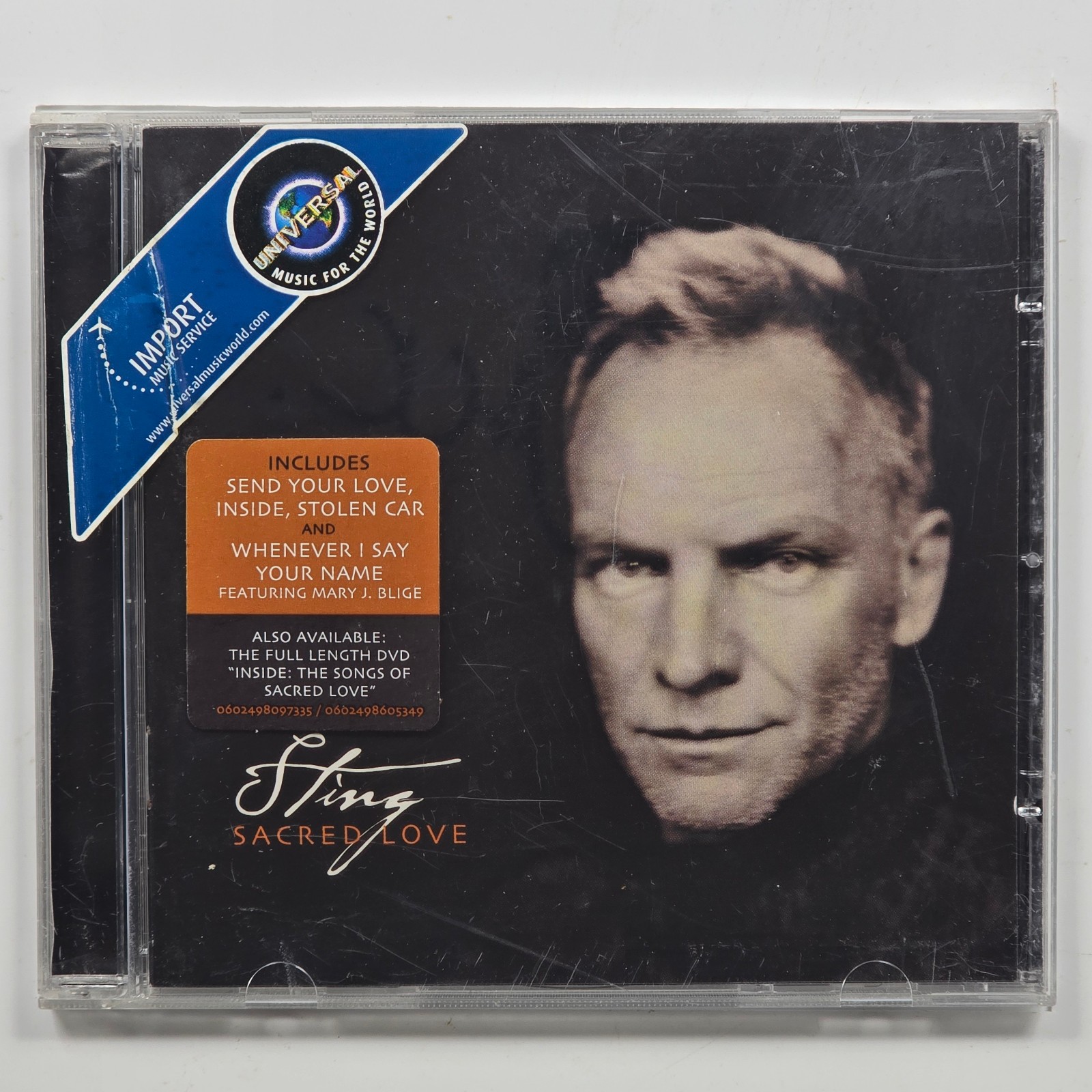 Sting – Sacred Love , CD