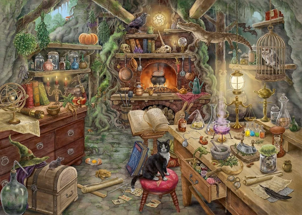 Ravensburger Exit Puzzle – Witch’s Kitchen 759pc Mystery Jigsaw Puzzle 759-piece - Image 3 of 4