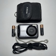 Canon PowerShot A490 10MP Y2K Compact Digital Camera Tested  Case, Cable