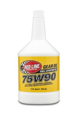 Red Line 57904 75W90 GL-5 Full Synthetic Differential Gear Oil 1 Qt LSD BMW