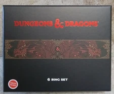 dungeons & dragons, 6 ring, collector box, set,  salesone, wizards of the coast