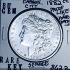 1882 CC BU GEM MORGAN SILVER DOLLAR UNC MS+++ U.S. MINT RARE KEY COIN 8622