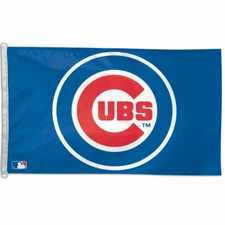 CHICAGO CUBS 3'X5' HOUSE FLAG WALL BANNER MLB LICENSED WINCRAFT