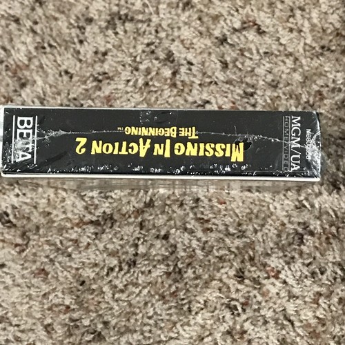 chuck norris missing in action not vhs book box mgm first print dogbone Betamax - Picture 2 of 8