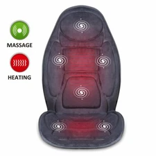 Snailax Back Massage Cushion with Heat, Car Seat Chair Massager, Back Pain Unit