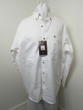 Ariat NEW With Tags Men's XL Logo Twill Classic Long Sleeve Button Up