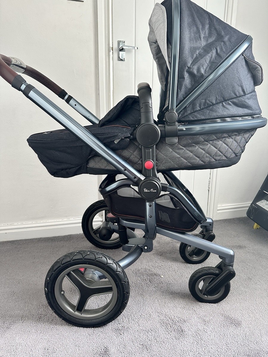 Pram Silver Cross Pioneer Linen Silver Cross SX2106-HLAU Pioneer