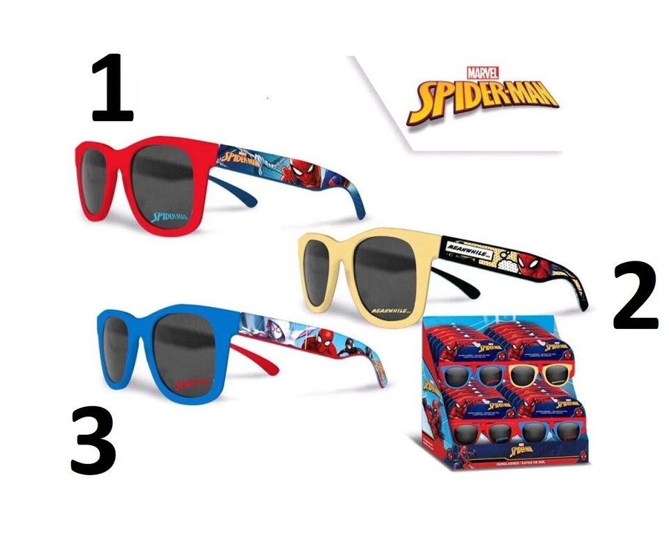 Disney Marvel Spiderman Kinder Sonnenbrille 100% UV-Schutz NEU