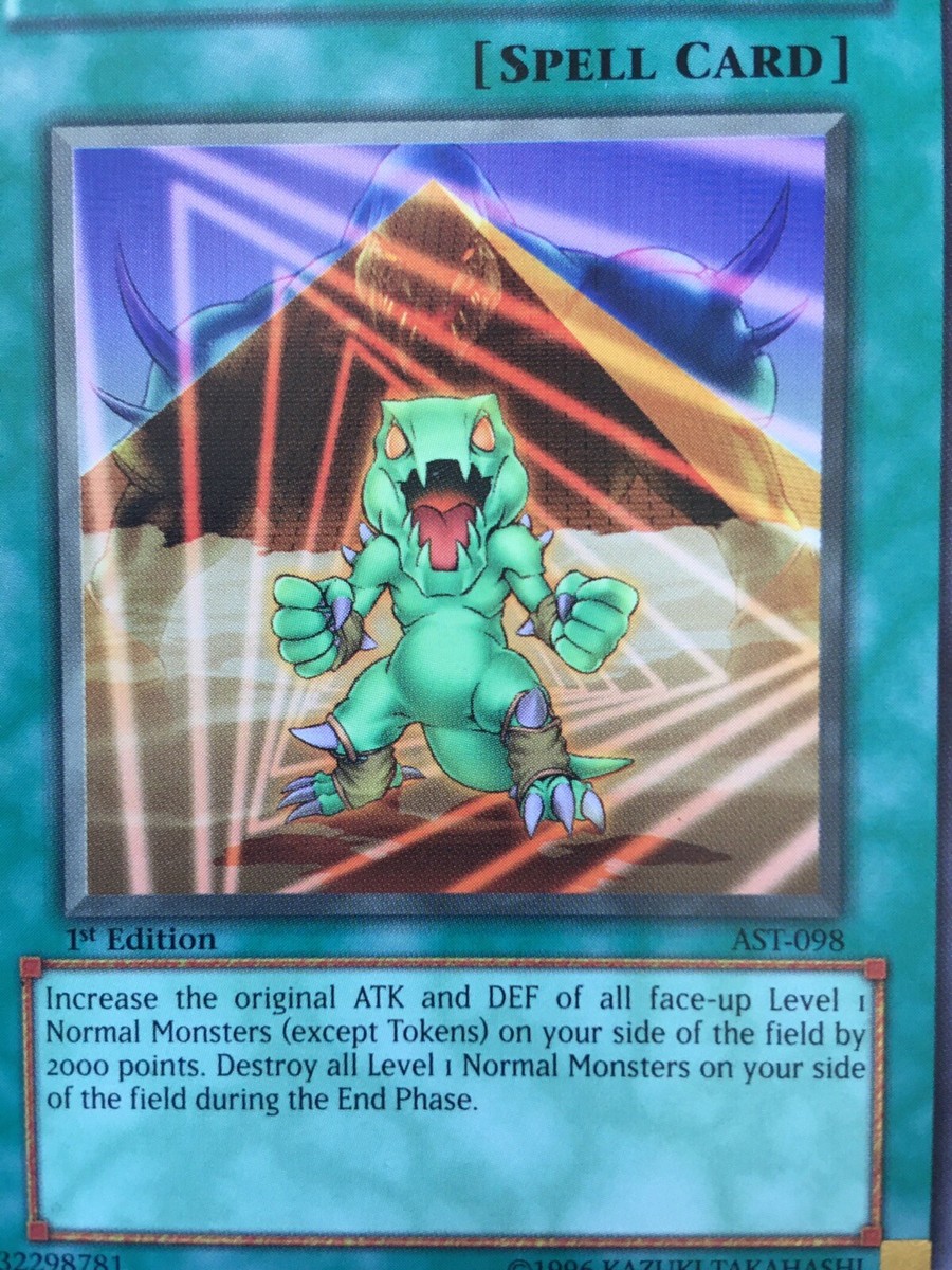 Yu-Gi-Oh! TCG Triangle Power Ancient Sanctuary AST-098 1st Edition Rare | eBay Yu-Gi-Oh! TCG Triangle Power Ancient Sanctuary AST-098 1st Edition Rare | eBay
