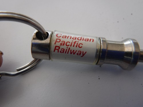 Vtg~Canadian Pacific Railway~Pro-Back Key Holder~Railroad Souvenir~Collectible~
