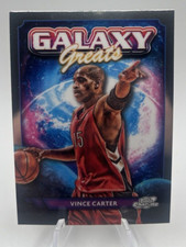 Vince Carter 2023-24 Topps Chrome Cosmic #GG13 Galaxy Greats Raptors