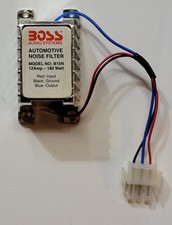 Boss Automotive Noise Filter B15N 12 Amp 180 Watt Car Truck RV