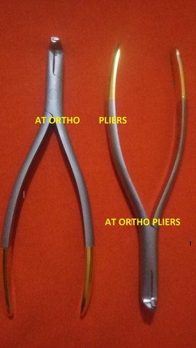 Juego dentado de 2 alicates dentados Hammer Head Niti Cinch suministro de laboratorio ortopédico