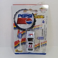 New Vintage 1993 Golden Wheel Pepsi Team Racer Die-Cast Car Pontiac Fierro #77
