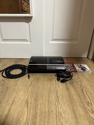 Sony PlayStation 3 Fat Console CECHL01 Fat PS3 Tested And Works Come With Games