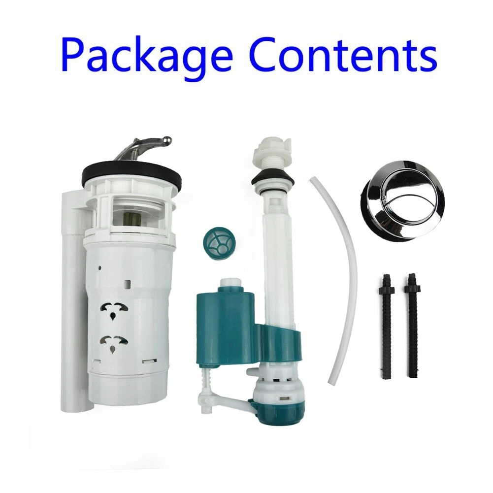 Toilet Fill Parts Water Tank Drain Flush Valve  Button,Kit,Repair-Accessories | eBay