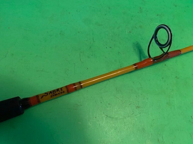 CUSTOM BUILT SABRE STROKER 6 FOOT 7 1/2 INCH 10 TO 30 POUND SPINNING FISHING ROD - Shopping.com CUSTOM BUILT SABRE STROKER 6 FOOT 7 1/2 INCH 10 TO 30 POUND SPINNING FISHING ROD - Shopping.com