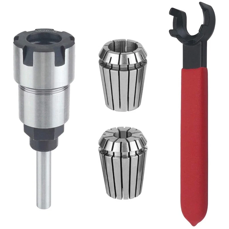 Router Bit Colle Collet Extension Chuck Converter Adapter Convert