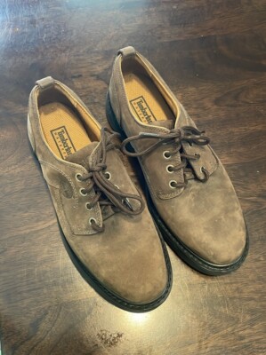 Timberland Mens Size 10MStormbucks Oxford Low-Profile Lace-Up Nubuck Leather EUC Timberland Stormbucks Plain Toe, Men main image 3