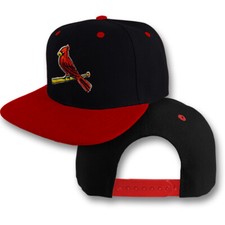 St Louis Cardinals Snap Back Cap STL Hat Embroidered Adjustable Flat Bill Men