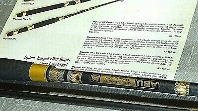 Late-60's ABU Diplomat 850 Zoom(8.5') AFTM #7 hollow glass Late-60's ABU Diplomat 850 Zoom(8.5') AFTM #7 hollow glass