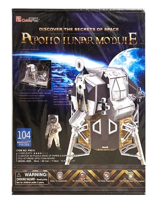 3D Puzzle CubicFun Apollo Lunar Module 104 Teile 
