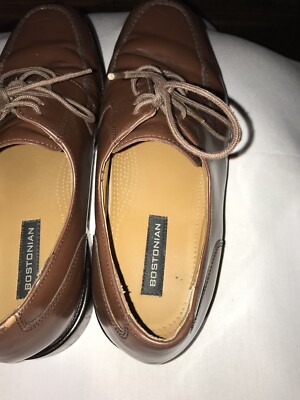 Bostonian First Flex Mens Brown Leather Moc Toe Derby Dress Shoes 11 M 25022 BOSTONIAN MEN main image 3