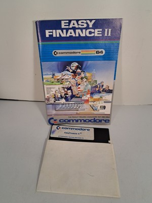 Vintage 1983 Commodore 64 Easy Finance II