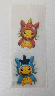 New Pokemon Center Hiroshima Japan Pikachu Magikarp Gyarados Cosplay Stickers Ebay