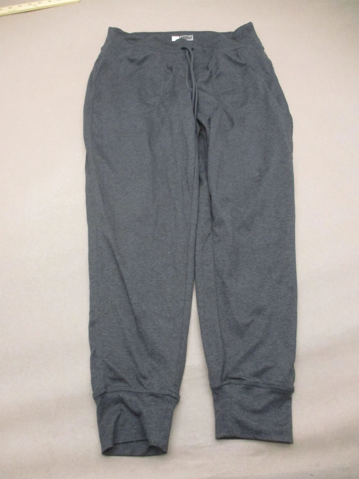 lole elastic waist drawstring knit jogger track pants