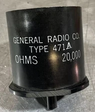 General Radio Co Type 471-A OHMS 20,000 Nos Surplus No Original Packaging
