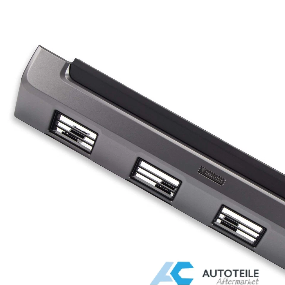 Front Bumper Lip Garnish Trim For 2024 2025 Land Cruiser Prado LC250, 3 PCS - Image 3 of 4