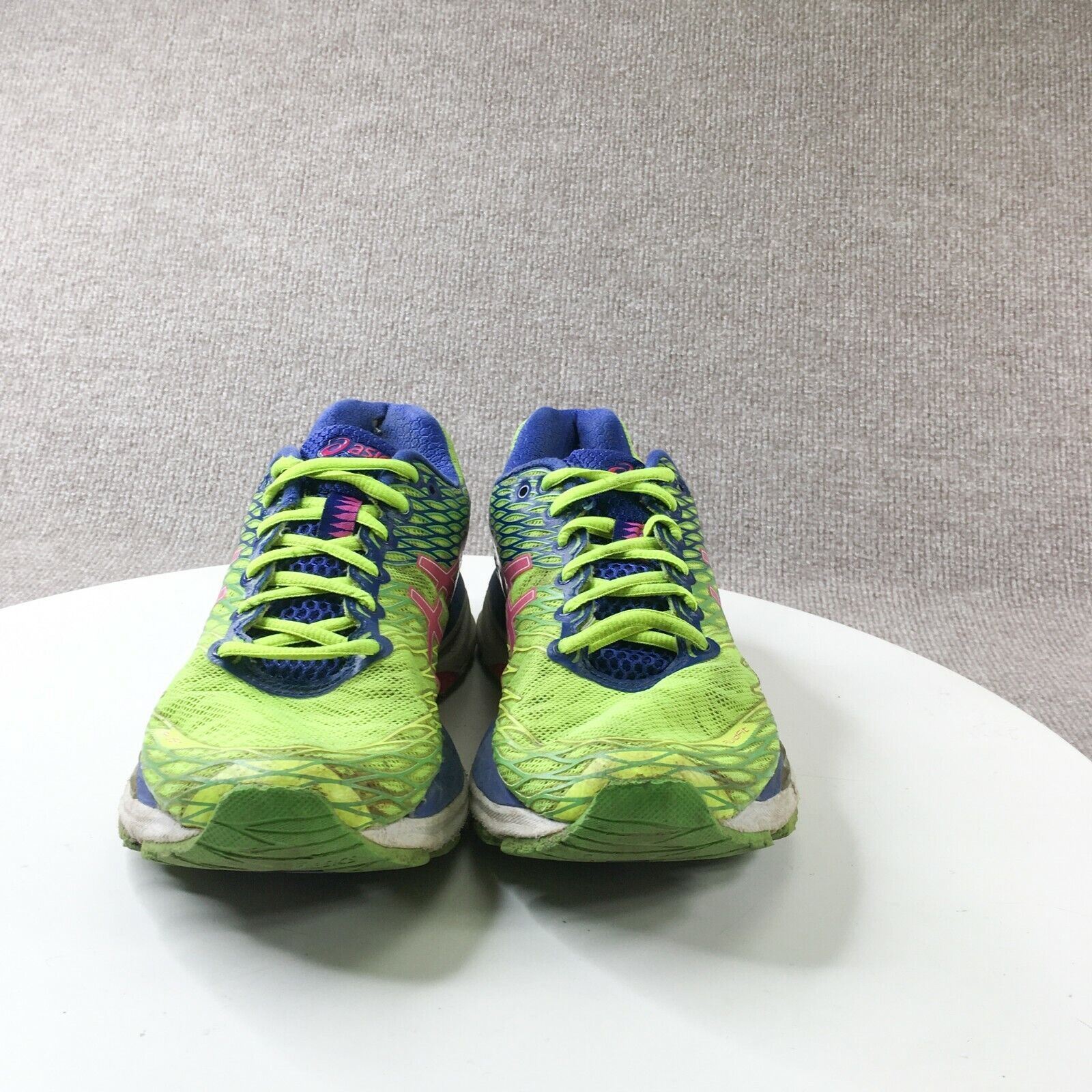 Asics Gel-Nimbus 18 Sneakers Womens Blue Green Lace Up Running - Main Image