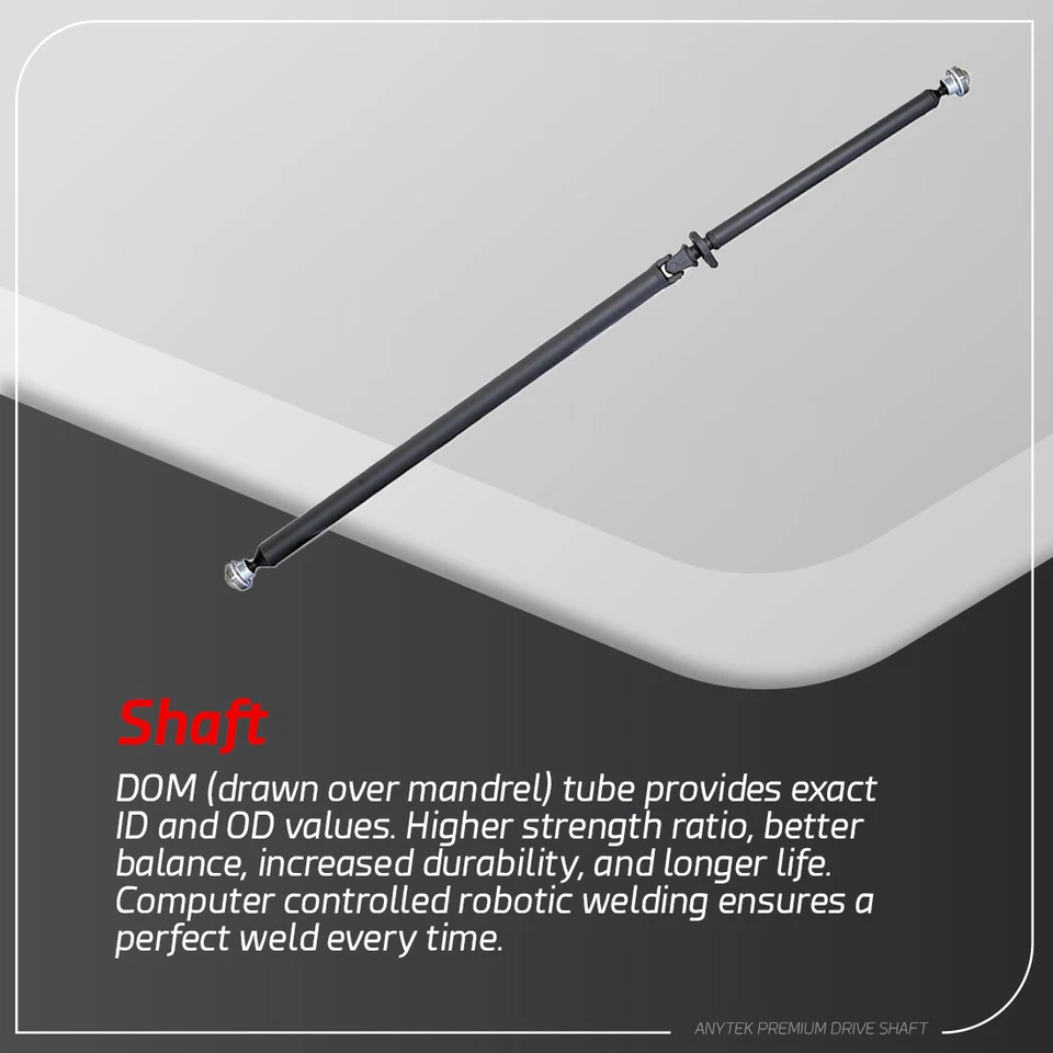 Eje de transmisión de hélice trasero 56 3/8" para Ford Five Hundred Freestyle 2005-2007 AWD Foto 4 de 4