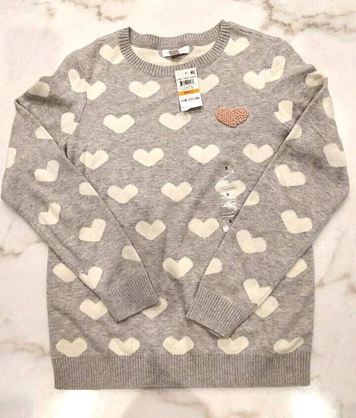 Charter club deals heart sweater