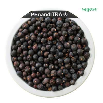 Wacholderbeeren ganz - 500 g - Wacholder Gewürz Räucherwerk -VEGAN- PEnandiTRA 