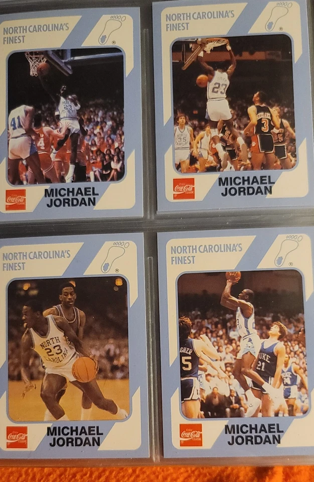 1989 North Carolina's Finest Full Set 200 Cards 6 Michael Jordan Cards - Image 2 of 4
